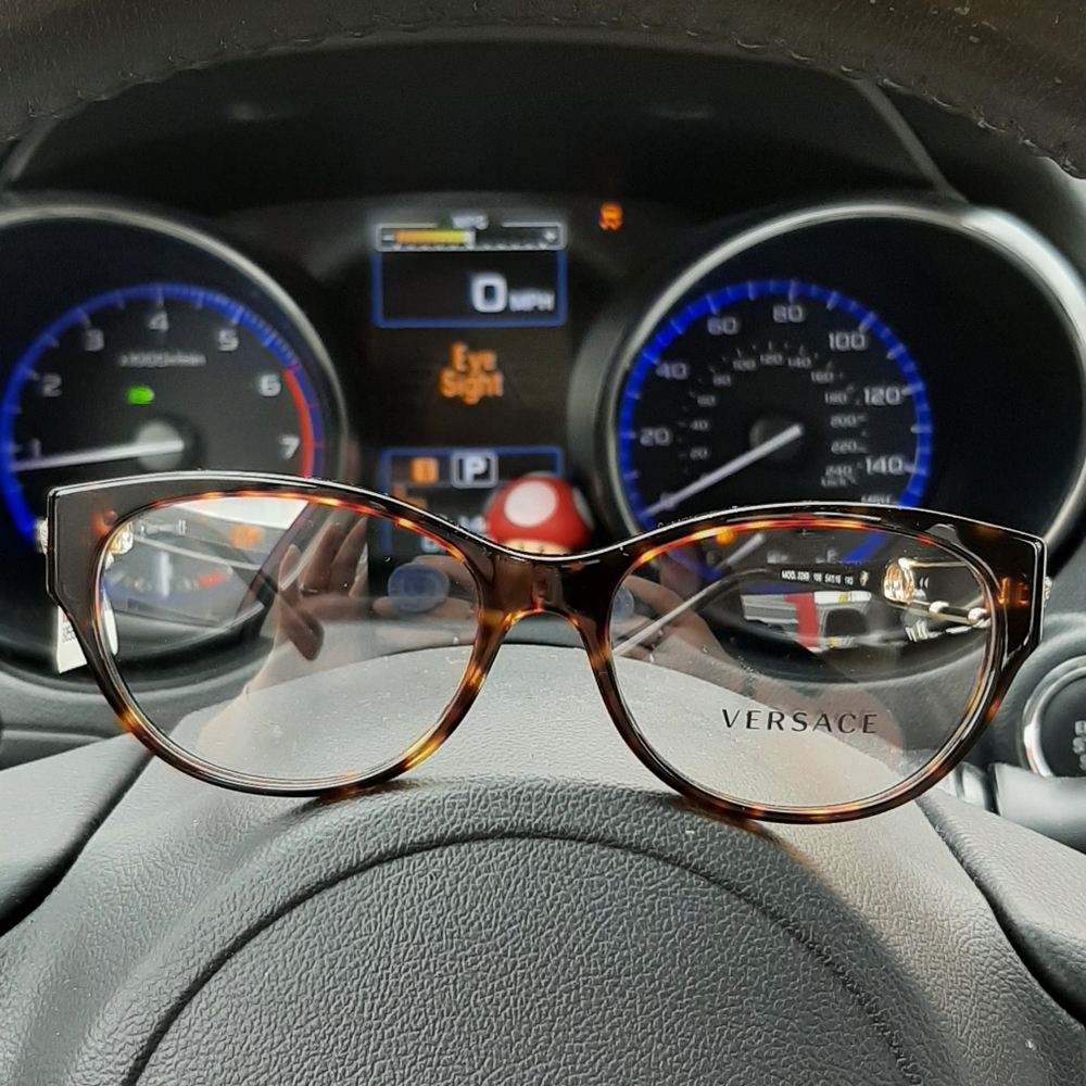 Women's Versace Eyewear NWT 54/16/140 Tortoise